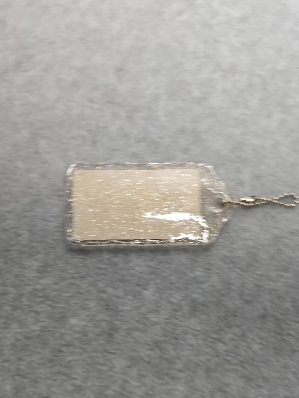Handcrafted Resin Bag Charm/Hangtag - Picture 5 of 8